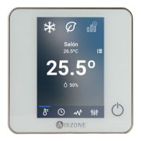 AIRZONE AZCE6BLUEZEROCB Termostato Blueface Zero Cablato Bianco