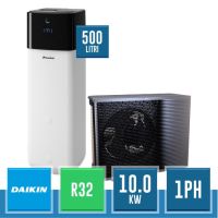DAIKIN ERRA10EV3 + ELSX12P50E Set Altherma 3 R MT ECH2O Compact R32 Refrigerant Split Top Grade MT - 10.0 kW Monofase 500 Litri H/C