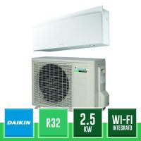 DAIKIN RXJ25M + FTXJ25AW Kit Monosplit a Parete Emura Bianco con Wi-Fi Integrato - 2.5 kW