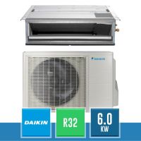 DAIKIN RXM60A + FDXM60F Kanalfähiges Monosplit-Kit Mini Sky Bluevolution R32 Wi-Fi Ready - 6.0 kW