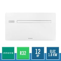 INNOVA CBMS12IC3II Climatizzatore a Parete 2.0 ELEC senza Unità Esterna DC Inverter R32 con Resistenza Elettrica 1.8 kW e Wi-Fi - 12 HP