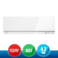 MITSUBISHI ELECTRIC MSZ-EF42VGW White Indoor Wall Unit Kirigamine Zen in R32 - 15000 BTU