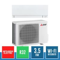 MITSUBISHI ELECTRIC MUZ-AY35VG + MSZ-AY35VGKP Kit Monosplit a Parete DC Inverter / Pompa di Calore R32 con Wi-Fi Integrato - 3.5 kW
