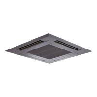 MITSUBISHI ELECTRIC PLP-6EAB Griglia Nera per Unità a Cassetta a 4 Vie 90x90 PLA-M EA2