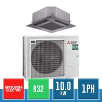 MITSUBISHI ELECTRIC PUZ-ZM71VHA + PLA-M71EA2 (PLP-6EAB) Kit Monosplit Power Inverter R32 avec Cassette 4 Voies 90x90 Noir - 7.1 kW Monophasé