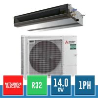 MITSUBISHI ELECTRIC PUZ-ZM140VDA + PEAD-M140JA2 Kit Monosplit Power Inverter R32 Canalizzabile a Media Prevalenza - 14.0 kW Monofase