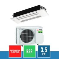 MITSUBISHI ELECTRIC SUZ-M35VA + MLZ-KP35VG Kit Monosplit con Cassetta a 1 Via DC Inverter Wi-Fi Ready - 3.5 kW