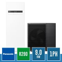 PANASONIC WH-WDG09LE5 + WH-ADC0509L3E5 Kit Aquarea Alta Performance All in One Generazione L per Riscaldamento, Raffrescamento e ACS - 9.0 kW Monofase