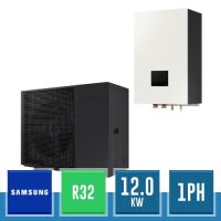 SAMSUNG AE125DXEDEG/EU + AE160DNYSPG/EU Sistema EHS Split R32 con Pompa di Calore e Modulo Idronico - 12.5 kW Monofase
