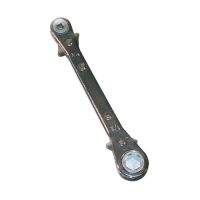 TECNOSYSTEMI 11132189 Ratchet Wrench with Flat Head for 3/16 "- 1/4" - 1/2 "- 9/16" Diameters