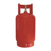 TECNOSYSTEMI TSC600050 Empty Refillable Cylinder with 1 Tap for R32 Refrigerant Gas - 12.5 Lt