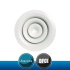 AIRZONE Circular Diffuser with Mounting and Adjustment Neck (DFCI)