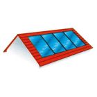 ATLANTIC ACV Integrated Roof Tile Installation Kit for HELIO Plan 2.0 Collectors - Vertical Installation