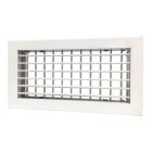 TECNOSYSTEMI Grille de Distribution en Aluminium Peint en Blanc