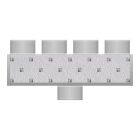 Configurateur pour Collecteurs en Polyuréthane Expansé et Profilés en Aluminium pour la Distribution d'Air - de 2 à 6 Connexions