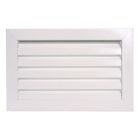 AIRZONE Grille de retour à grande lame - Blanc (RRLG)