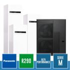 Panasonic Aquarea High Performance M-Serie R290 Split-System mit Warmwasserspeicher
