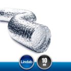 Flexible Not-Insulated Aluminum / Polyester Conduit - 10 meters