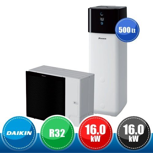 DAIKIN EBSX16P50D/ERLA16DV3 Air/Water Heat Pump Altherma R ECH20