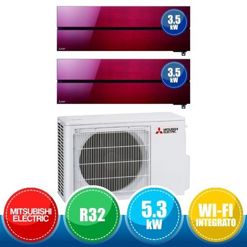 MITSUBISHI ELECTRIC MXZ-2F53VF MSZ-LN35VGR MSZ- LN35VGR Dual