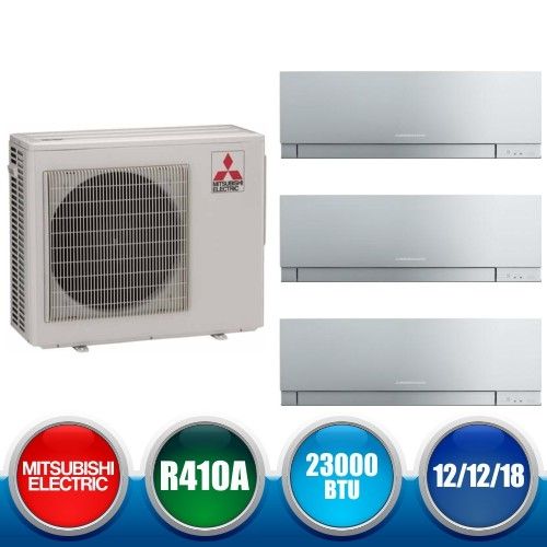 MITSUBISHI ELECTRIC MXZ3E68VA + MSZEF35VE3S + MSZEF35VE3S + MSZ