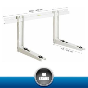 Adjustable Wall Brackets in Galvanized Sheet Metal for Trial, Quad and PentaSplit Outdoor Units - Capacity 160 Kg